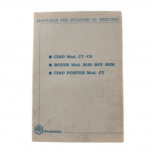 Manuale officina piaggio ciao - manuale,