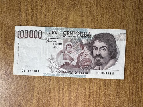 Banconota lire 100000 - lire,