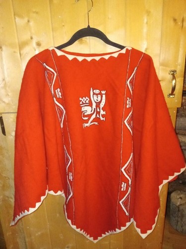 Poncho 100 lana - 100%, bambino