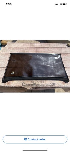 Bestop rear window black - 97-06,