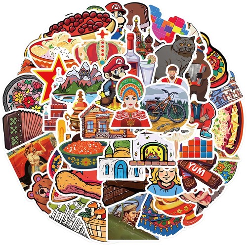 Adesivi cultura russa - cultura,