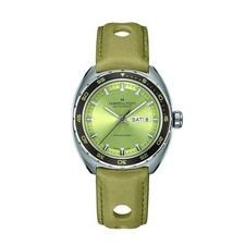 Orologio da uomo HAMILTON American Classic Pan Europ H35445860 verde mai usat...