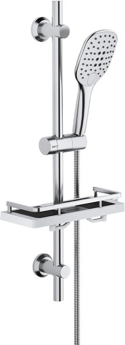 Asta doccia parete inox 70 - asta,