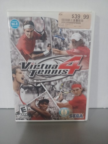 Virtua tennis wii - 4, sega