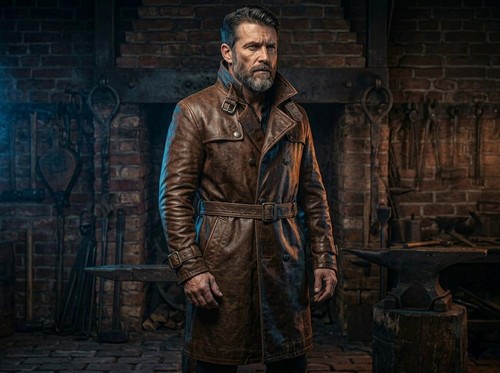 Giacca spolverino vintage uomo
