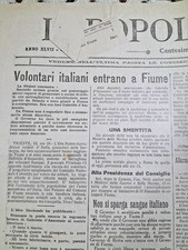 1919  FIUME "GABRIELE