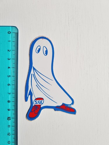 Adesivo scarpe sax - sax, fantasma