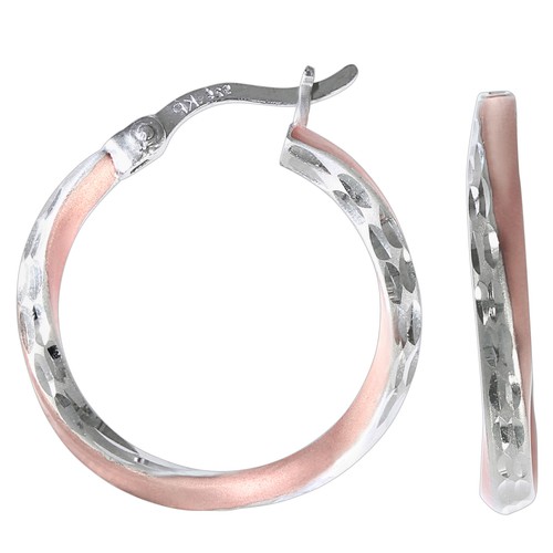 Orecchino creolo argento - in,