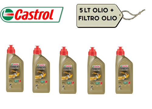 Litri olio filtro castrol - litri,