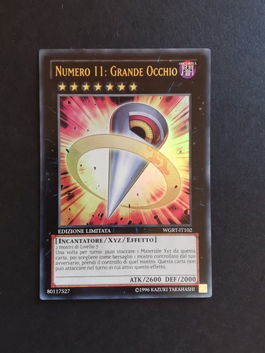Numero grande occhio wgrt - 11:,