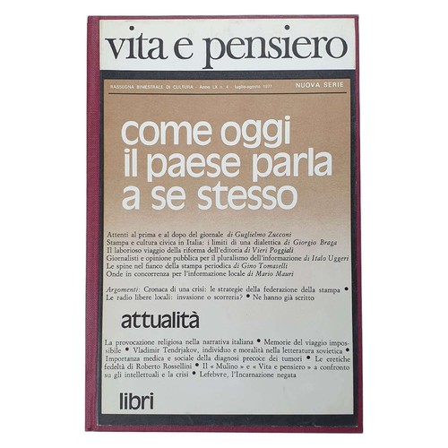 Come oggi il paese - -,