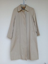 IMPERMEABILE TRENCH BURBERRY'S VINTAGE UNISEX COLORE BEIGE CAMEL TAGLIA L