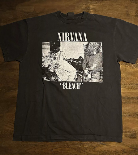 Shirt nirvana bleach tag - shirt,