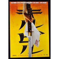 manifesto KILL BILL VOLUME 1 quentin tarantino uma thurman david carradine W146