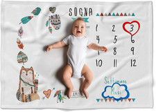 Coperta Mesi Neonato per Foto