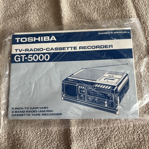Toshiba 5000 radio - gt-5000,