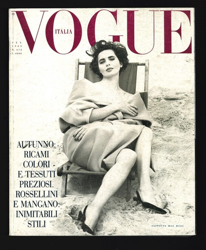 Vogue italia back issues 1972 - back,