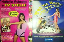 Clippings Natalia Estrada Ritagli di Giornale Tele Piu Tv Stelle GrandHotel 