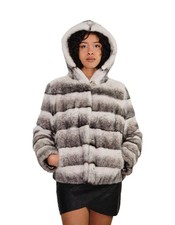 Jacket 48 white gradient black