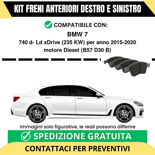 Pastiglie freno anteriori per - freno,