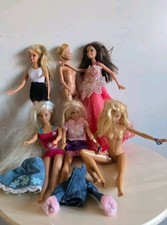 Lotto 6 Barbie, Bambole