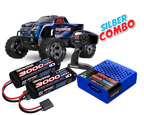 Traxxas stampede 2s blu - stampede, bl-2s
