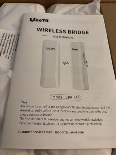 Ponte wireless ueevii cpe452 - ueevii,