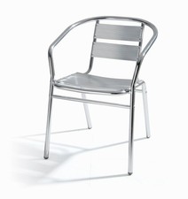 Sedia Poltrona Alluminio