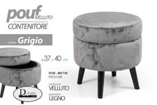 POUF CONTENITORE POGGIAPIEDI