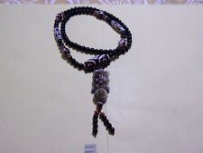 Tibetan Buddhism  eyes Agate natural Tianzhu  Dzi beads Amulet Pendant Necklace 