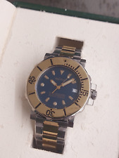 PAUL PICOT PLONGEUR ACIER ET OR AUTOMATIC  CHRONOMETER SWISS ETA VINTAGE 90S