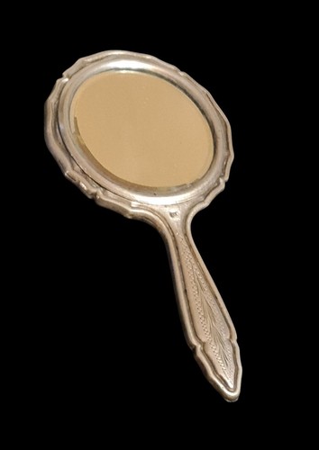 Specchio borsetta argento - specchio, da