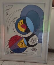 ALDO GENTILINI - Tecnica mista figurativa Cm 80x60 anni 60. Dipinto Su Tela. 