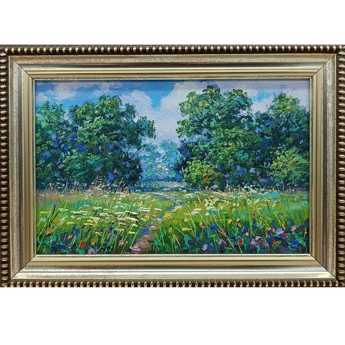 Dipinto olio natura - , estiva