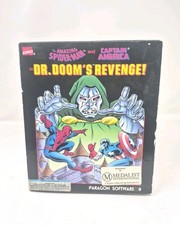 The Amazing Spider-Man and Captain America in Dr. Doom's Revenge-IBM PC- Good 