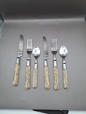 Lotto 6 posate Cina acciaio