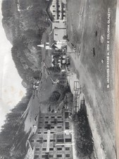 Cartolina Antica St.Jacques d'Ayas E Colonia Olivetti 1951 Bn Vg