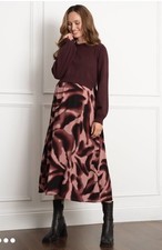 Abito midi serafino lana