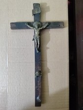 Antico Crocifisso da parete, fine '800, primi '900