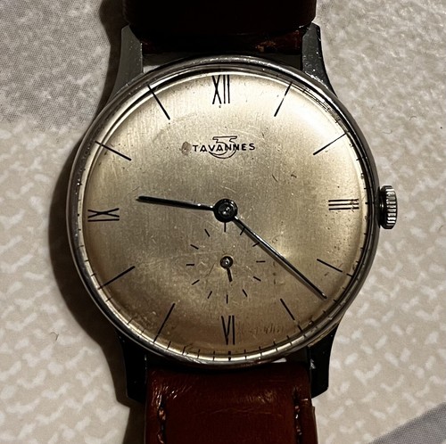 Orologio tavannes uomo acciaio