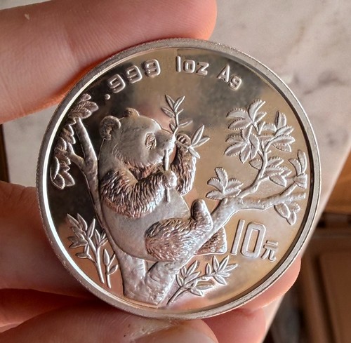Cina oncia 1995 panda - cina, 1