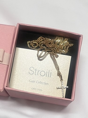 375 oro collana - 375%,