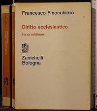 Diritto ecclesiastico Finocchiaro, Francesco