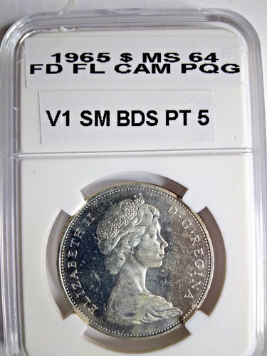 1965 canada dollaro argento - dollaro, d'argento