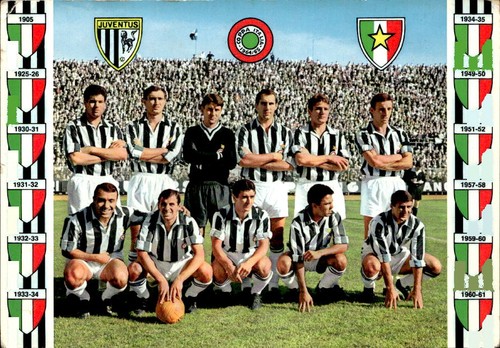 Cartolina calcio formazione
