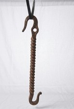Antico Gancio In Ferro Battuto