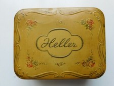 RARA VECCHIA SCATOLA CONFISERIE  HELLER SPECIALE  CARAMELLE RIPIENE ANNI 40/50 