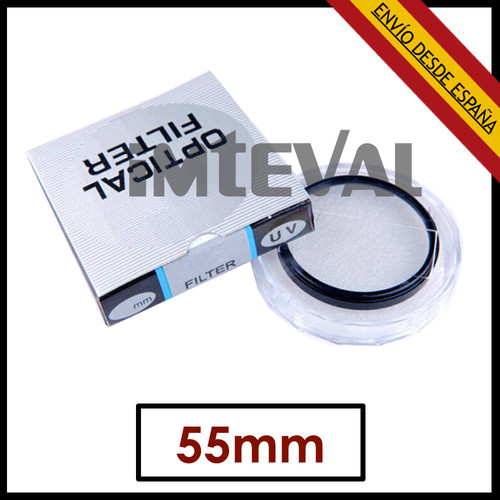 Filtro lentes 55mm - uv,
