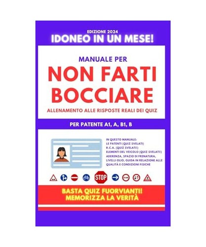 Patente preparazione senza - patente,