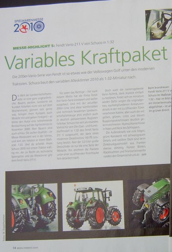 Fendt vario 211 - fendt, in